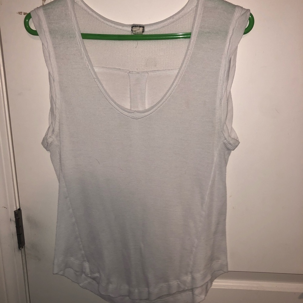 Flowy White Tank Top